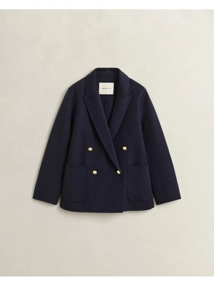 Gant Kadın Lacivert Regular Fit Mont