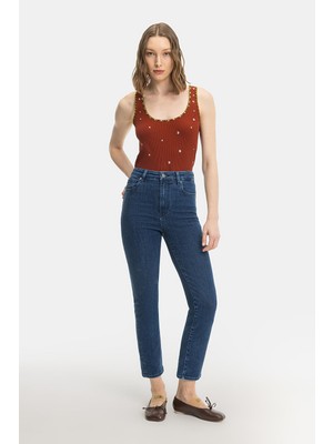 Frame Dark Blue Jeans