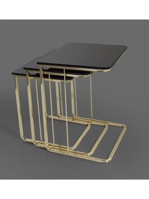 Maison Luré Gold 3 Lü Amor Zigon Sehpa