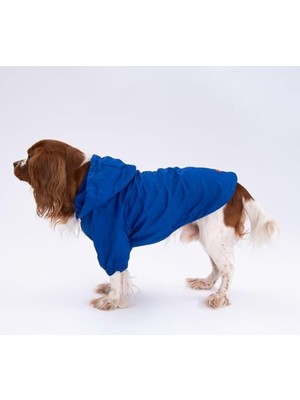 Mavi Köpek Mont Kıyafeti Yağmurluğu (Küçük-Büyük Irklar) 4xl