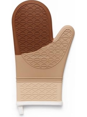 Ertürk Store %100 Silikon Fırın Eldiveni Isıya Dayanıklı Yanmaz Kaymaz Su Geçirmez