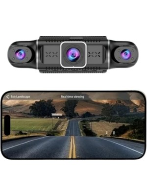 Full Hd Geniş Açılı Araç Içi Kamera 1080P Wifi Destekli