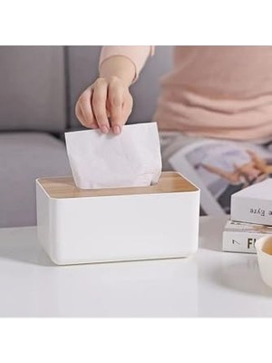 Ertürk Store Berino Bambu Kapaklı Peçetelik