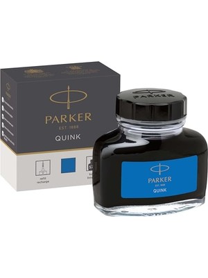 Quink Yıkanabilir Dolma Kalem Mürekkebi, 57 Ml, Mavi