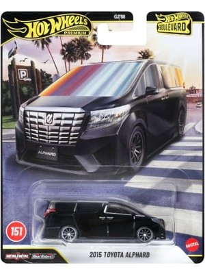 Hot Wheels Premium Boulevard, Toyota Alphard, Modern Japon Arabası, Koleksiyon, 1:64 Ölçeğinde, 3 Yaş ve Üzeri Çocuklar Için