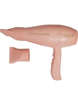 Schatz Profesyonel Turbo 3500 Fön Makinesi Pembe 2400W