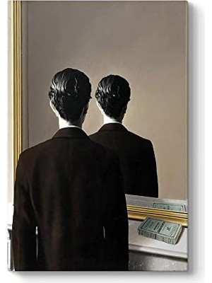 Ertürk Store Rene Magritte - Reproduced Tablosu 100 x 140