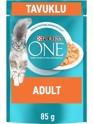 Purına One Tavuklu Yaş Kedi Maması 85 Gram, 26 Adet
