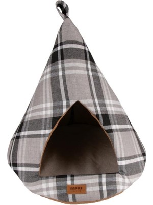 Lepus Sfenks Piramit Yatak Gri 45X45X40 cm