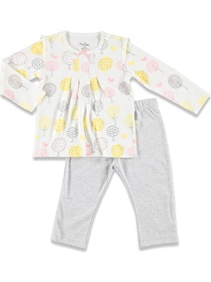 For My Baby Pileli Sweatshırt Alt 2'li Takım