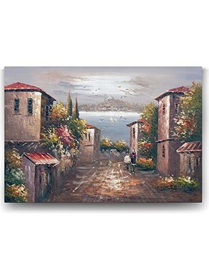 Ertürk Store Eski Istanbul Sokakları Temalı Tablo 60X40 cm