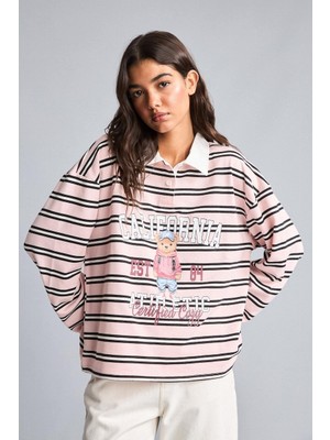 Defacto  Kadın Sweat H4215AX/PN141 D.pınk