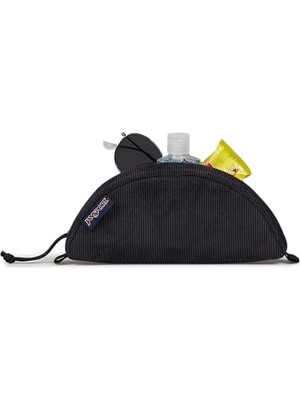 Ertürk Store Luna Large Pouch Unisex Çocuk Kalem Çantası Black Corduroy Standart