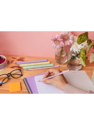 Str Store Evolution Pastel Kurşun Kalem, 12'li Kutu, Kıymık Oluşturmaz, Çiğnemeye Karşı Dayanıklı, Kolay Açılır