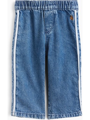 Gap Bebek Mavi Varsity Jean Pantolon