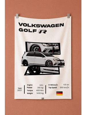 Golf R Dekoratif Duvar Örtüsü Duvar Halısı
