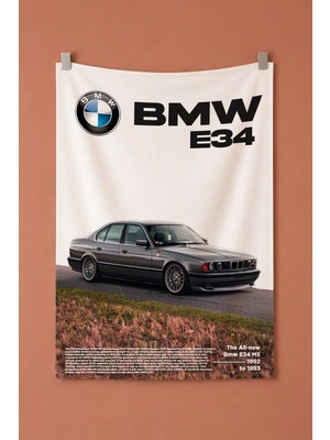Bmw E34 Dekoratif Duvar Örtüsü Duvar Halısı