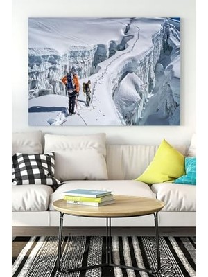 Ertürk Store (PSTER15776) Karlı Dağ Manzara Kanvas Tablo 40 x 60