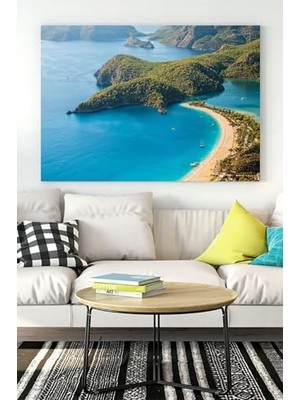Ertürk Store (PSTER18220) Ölüdeniz Manzara Kanvas Tablo 40 x 60