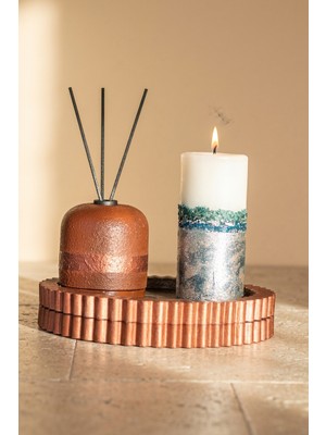 Giselle: Copper Sapphire Candle No:3
