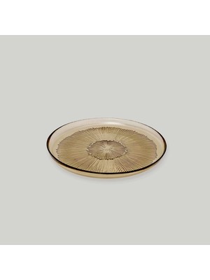 Linens Clarity Pasta Tabağı 21 cm Bronz