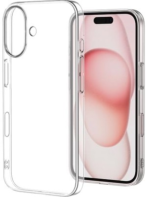 Ertürk Store iPhone 17 Süper Şeffaf Silikon Kılıf; Esnek Yapı, Toz ve Kir Koruması
