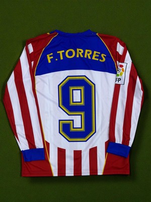 North Babıl Efsane Nostaljik Atletico Madrid Fernando Torres Uzun Kollu Forma