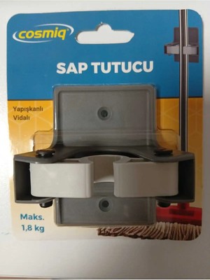 Maison Luré Fırça Tutucu Yapışkanlı Askı Aparatı Mob Tutucu Banyo Askısı
