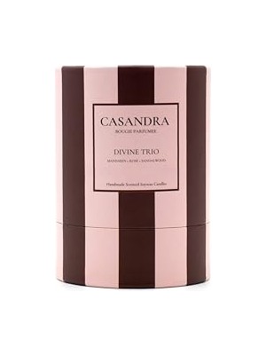 Ertürk Store Trio Soya Mum, Mandalina, Gül ve Sandal Ağacı Kokulu Dekoratif Aromaterapi Mum