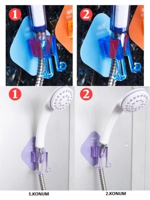 Maison Luré Duş Başlığı Organizer Banyo Askısı