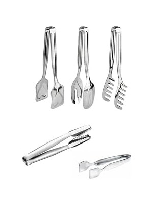 Ertürk Store 5 Parça Maşa Seti, Makarna, Salata, Şeker, Buz Maşası