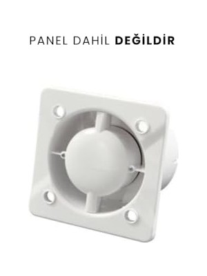 Ertürk Store F1700 Ws 100, Aksiyal Fan, Sessiz Duvar Tipi