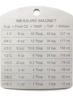 Ertürk Store Endurance Magnet Koleksiyonu Paslanmaz Çelik Dönüşüm Mıknatısı 4.125X3.5