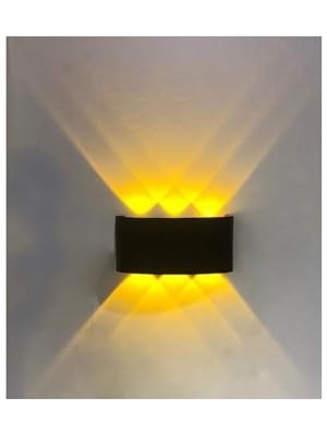 Ertürk Store CT-8011 12 W Haiti Siyah Kasa Aplik Amber