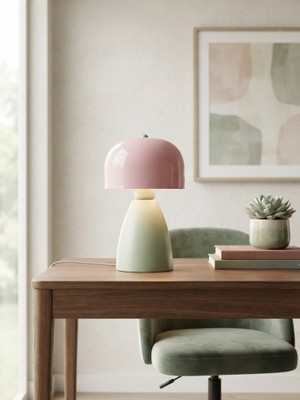 Longing Lighting Noma Ledli Masa Lambası Pink & Green