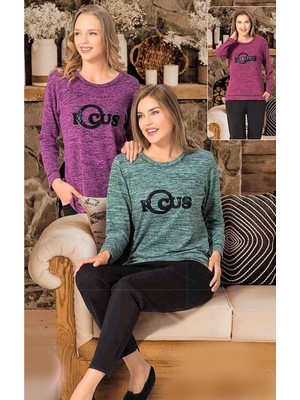 Dika DİKA Kışlık Pijama Takımı ZEN EV GİYİM