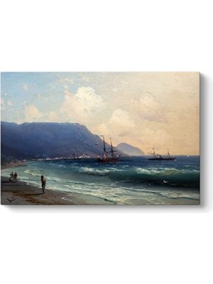 Marmara Avm Ivan Ayvazovski Deniz Manzarası Tablosu 60 x 40