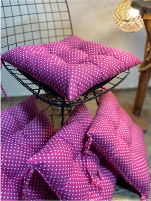 Maison Luré Puantiyeli Pembe Sandalye Minderi