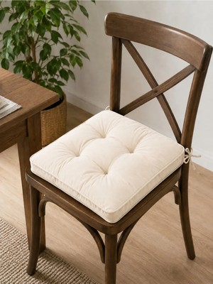 Maison Luré Dekoratif Şık Tasarım Sandalye Minderi 40/40 cm