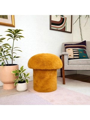Maison Luré Mantar Puf, Teddy, Hardal Puf & Bench