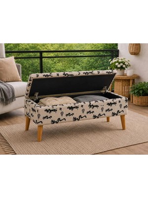 Maison Luré Sandıklı Puf Puf & Bench