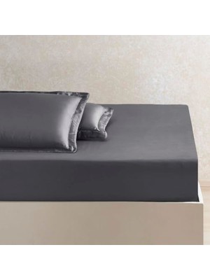 Marmara Avm x Tencel™ Lyocell Çift Kişilik Çarşaf Antrasit