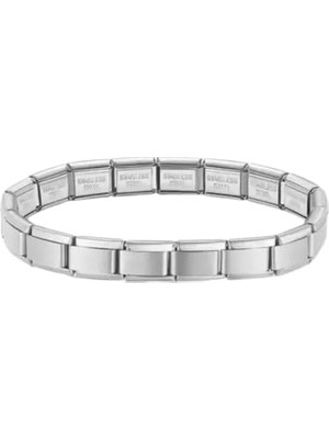 Marmara Avm Italyan Charm Paslanmaz Çelik Bileklik, Unisex, Ayarlanabilir