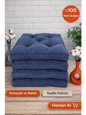 Maison Luré Silikonlu Fitilli Sandalye Minderi