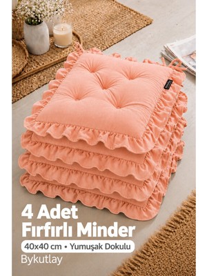 Maison Luré Fırfırlı Sandalye Minderi