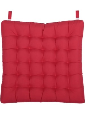 Maison Luré Azalea Sandalye Minderi Kırmızı 50X50