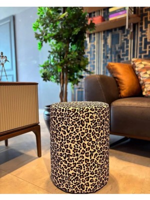 Maison Luré Leopar Puf Puf & Bench