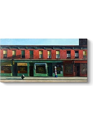 Marmara Avm Edward Hopper Erkenden Pazar Sabahı Tablosu, 160 x 80