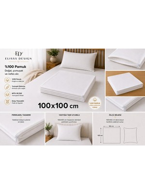 Maison Luré Minder Şiltesi %100 Pamuk 100 x 100 cm Sandalye Minderi