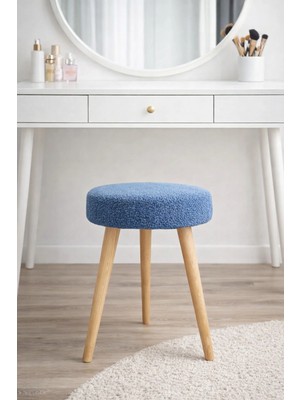Maison Luré Ahşap Ayak Dekoratif Puf Tabure Bench Koltuk Sandalye Puf & Bench